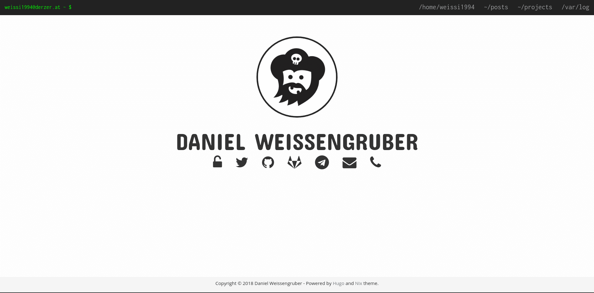derzer.at Website (v1)